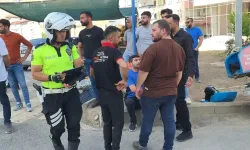 Hakkari’de Kavşakta Kaza: Moto Kurye Yaralandı