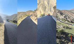 Hakkari'de Kırsal Ulaşıma Yatırım Sürüyor