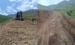 Hakkari’de 2 Kilometrelik Yeni Yayla Yolu Tamamlandı