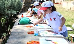 ‘Doğada Sanat Var’ Projesiyle Minikler Yaratıcılıklarını Keşfetti