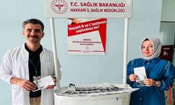 Hakkari'de Hepatit B Farkındalık Standı Kuruldu