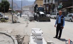 Hakkari’de Kaldırımlara Bazalt Taşıyla Modern Dokunuş