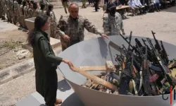PKK silahları yaktı!