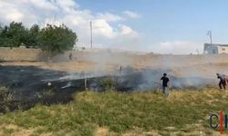 Hakkari'de Anız Yangını Kısa Sürede Söndürüldü