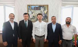 Hakkâri STK Temsilcilerinden Çukurca Kaymakamı Emre Cebeci’ye Ziyaret