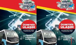Hakkâri’de “Bir Anadolu Şenliği” Başlıyor: Ücretsiz Ulaşım İmkânı
