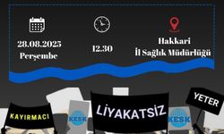 Hakkari’de Sağlık Çığlığı: “Kayırmacılık ve Liyakatsizlik Yeter!”