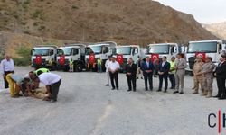 2025’te Hakkâri İl Özel İdaresine 37 Yeni Araç Kazandırıldı