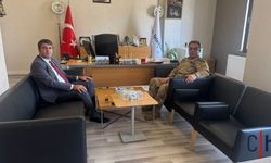 Tuğgeneral’den Müdür Çatal’a veda ziyaret