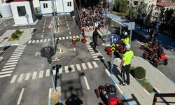 Hakkari’de Miniklere Trafik Dedektifliği Eğitimi