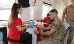 İl Jandarma Komutanlığı'ndan Türk Kızılayı'na Anlamlı Kan Bağışı