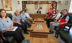 GAP heyetinde kaymakam Cebeci’ye ziyaret