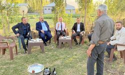 Başkan Kaya'dan köy ve mezralara ziyaret