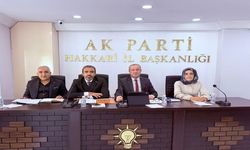 AK Parti Hakkari Merkez İlçe Eylül Ayı Danışma Meclisi Toplantısı Gerçekleştirildi