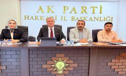 AK Parti Hakkari İl Yönetiminden Haftalık Toplantı: Birlik ve Kardeşlik Vurgusu