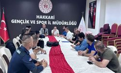 Hakkari’de Kamu Spor Oyunları için hazırlık toplantısı yapıldı