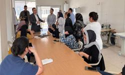 Hakkari Vali Yardımcısı Zor’dan İŞGEM Meslek Edindirme Kurslarına Ziyaret