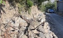 Hakkari'de Çöken İstinat Duvarı 4 Aydır Onarılmayı Bekliyor