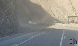 Hakkari-Van Karayolunda Taş Düşme Tehlikesi: Sürücüler Endişeli