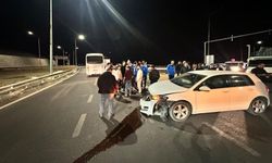 Elazığspor Otobüsü Van - Hakkari Yolunda Kaza Yaptı: 1 Kişi Yaralandı