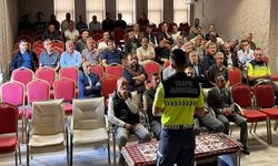 Hakkâri'de Servis Şoförlerine Güvenlik Eğitimi