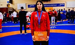 Hakkarili Şeyda Salim’den Balkan Üçüncülüğü
