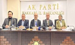Bakan Yardımcısı Serdar Çam, Hakkari AK Parti Toplantısına Katıldı