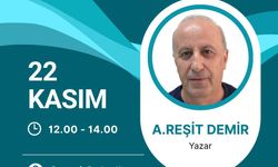 Yazarımız A. Reşit Demir Cizre Kitap Fuarı’nda Okurlarıyla Buluşacak