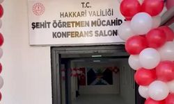 Hakkâri’ye Yeni Konferans Salonu: Fedakâr Eğitimci Mücahid Tunç’un Adı Verildi