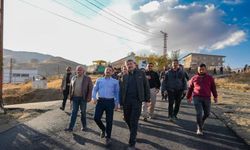 Vali Ali Çelik, Bağlar Mahallesi’ndeki Yol Yapım Çalışmalarını İnceledi