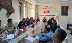 Hakkari’de Kurumlar Afetlere Karşı Tek Yürek