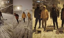 Hakkari’de Kar Sevinci: Çocuklar Sokaklarda Doyasıya Eğlendi