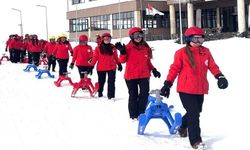 Hakkari Mergabütan’da Kayak Heyecanı Başladı