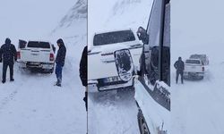 Merga Bütan’da Kar Alarmı: Yol Kısa Sürede Yeniden Ulaşıma Açıldı