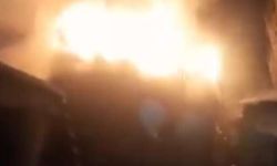 Hakkari’de Akşam Saatlerinde Panik: Kazan Dairesi Alev Aldı