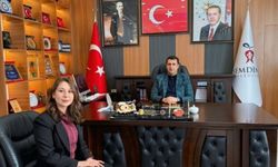 İlçe Sağlık Müdürü Serdar’dan Başkan Şakar’a Ziyaret