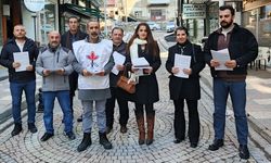 Hakkari’de İHD Haftası Kapsamında Broşür Dağıtımı Yapıldı