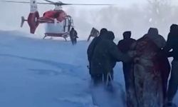 Hakkari'de Doğum Sancıları Başlayan Kadın Kurtarıldı