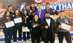 Hakkâri Muaythai Takımı Doğu Anadolu’da Madalyaları Topladı