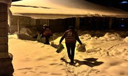 Dondurucu Soğukta Sıcak Yardım Eli