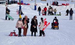 Kayak Merkezi Yarıyıl Tatilinde Doldu Taştı