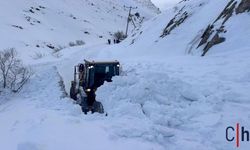 Kırsal Mahallede Rahatsızlanan 2 Kişi Zorlu Koşullarda Hastaneye Ulaştırıldı