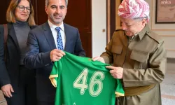 Amedspor Kulübü: Mesud Barzani’yi ziyaret etti
