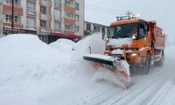 Hakkari Merkez Kara Teslim: Yüksekova İlçe Merkezinde Kar Kalınlığı Yarım Metreyi Aştı