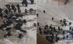 Hakkâri’de Çatıdan Düşen Kar Kütlesi İki Öğrenciyi Yaraladı