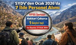 Hakkari Çukurca’da SYDV Personel Alımı Başladı