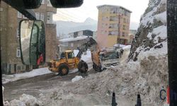 Yoğun Kar Yağışı Sonrası Hakkari’de Temizlik Seferberliği