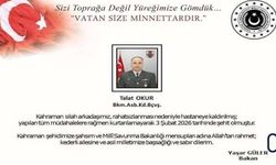 Hakkari'de Kıdemli Başçavuş Talat Okur: Şehit oldu