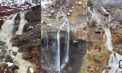 Hakkari'de şelaleler yeniden coştu