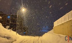 Yüksekova Beyaza Büründü: Kar Kalınlığı 15 Santimetreye Ulaştı